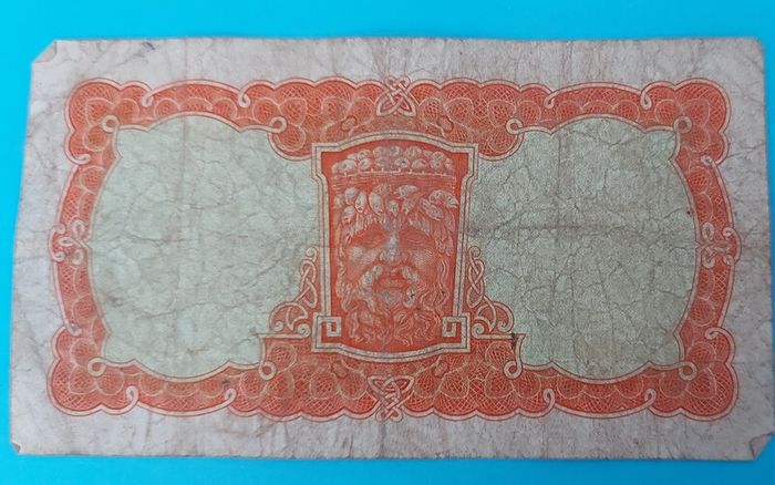 Irish 1964 Lavery ten shilling banknote in Fine  condition