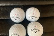 (4) Callaway ChromeTour golf balls