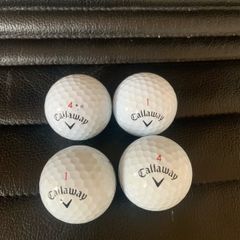 (4) Callaway ChromeTour golf balls