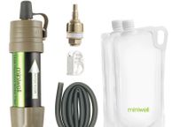 main image for ad Portable Outdoor Water Filter Survival kit with Bag for Camping ,Hiking &amp; Travelling
