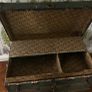 Antique 1912 Trunk with Original Stamp plate Image 3