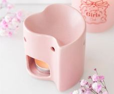 Pink Heart Oil Burner