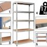 FREE DELIVERY 180x90x40 Container Van Garage Shed Metal Shelving 875kg Heavy Duty Image 5