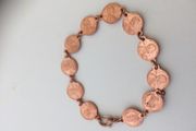 Copper "One Cent " Bracelet