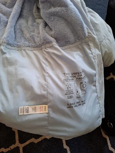 girls  blue coat