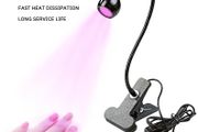 Purple Light Multifunctional High Quality Manicure UV Glue Curing Lamp with Clip and Switch USB Lamp One Lamp Multipurpose