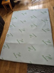 King size Bamboo Mattress Topper 2" Inch