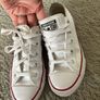 converse unisex white leather Image 4