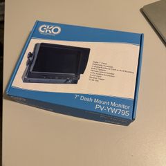Brand New CKO reversing camera 7" Dash Mount Monitor (Model: PV-YW795)