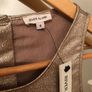 NWT River Island Gold Lame Vest size 8 Image 4