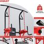 6-in-1 Adjustable Pull Up Bar Stand Heavy Duty  with Resistance Bands Image 3