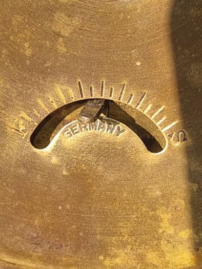 Vintage German Desk Alarm Clock