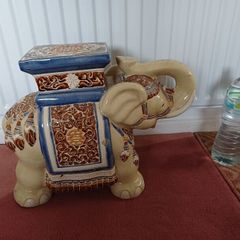 ceramic elephant large mid century vintage