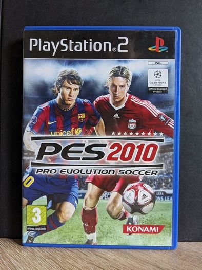 PES 2010 - PS2 complete in box