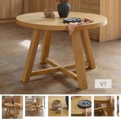 Brand new Round Table 120cm Laura James