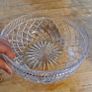 Large Vintage Waterford Crystal 10 inch Centerpiece Bowl Killeen Pattern Excellent Condition Image 4