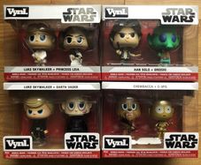 Funko Vynl. Star Wars Bundle (2 Pack x4)