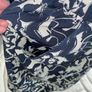 Brand-new Ladies Navy & White Knee Length Dress from ICHI With Pockets & Elastic waist Image 7