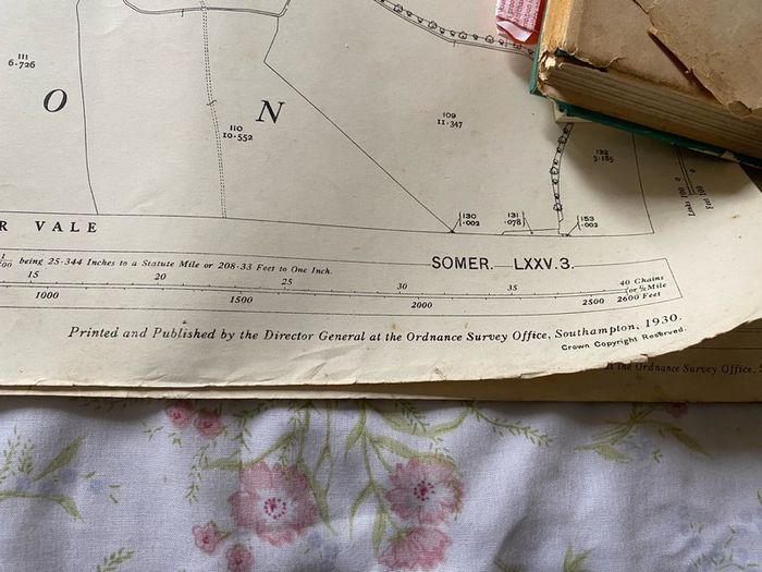 maps  have a set of early 20th-century Ordnance Survey (OS) County Series maps for Somerset, England 1903