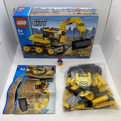 LEGO CITY: Digger 7248 (2005) | 100% Complete w/ Minifig + Instructions + Box