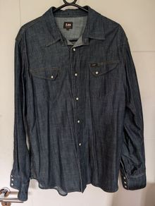 Vintage Lee Denim Western Shirt