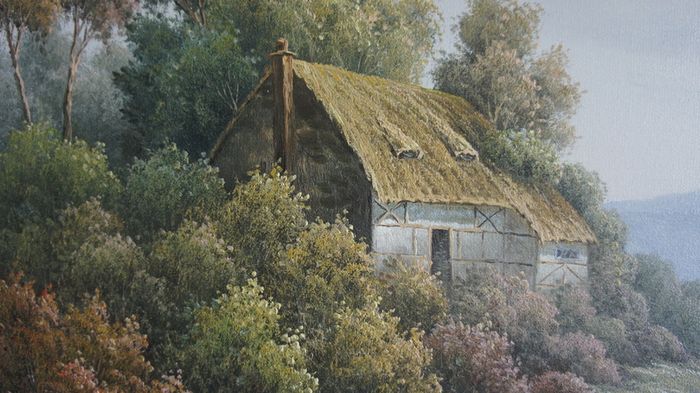 Oil Painting Picture  on canvas by, P.Wilson.