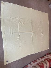 Pure Woolen Yellow Blanket