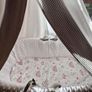 Clair de Lune Quality Moses Basket, Stand, Drape plus Brand New Sheets and Mattress. Newborn. Baby Essentials. Image 3