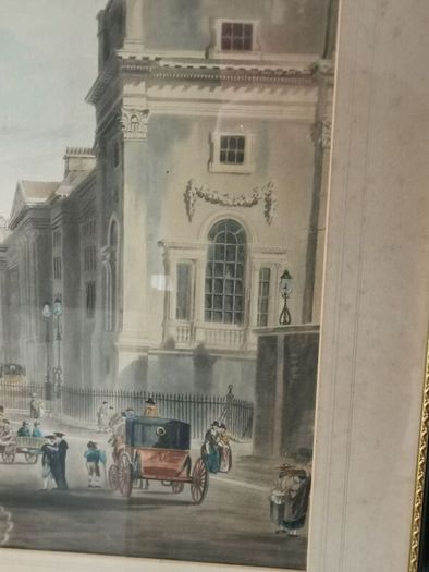 Antique Hand Coloured Engraving 1800's