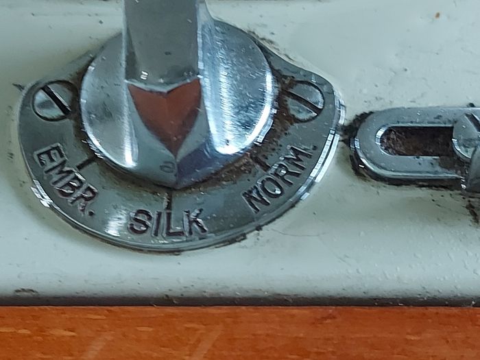 Vintage Lucia Sewing Machine for parts or repair