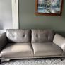 Bargain Alert- 3 + 2 Grey leather sofas Image 6