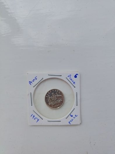 Australian 6 pence 1959