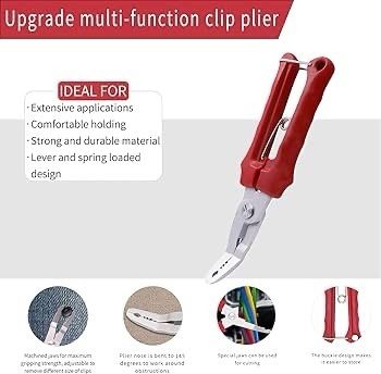 NEW SALE | Trim Removal Tool Kit, Car Panel/Door/Audio Removal Tool Set, Auto Clip Pliers/Fastener Terminal Remover Tool
