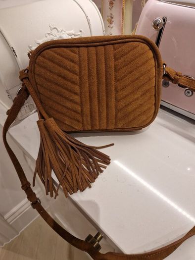Brown Suede Bag