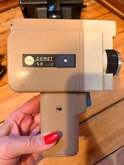 vintage super 8 movie camera