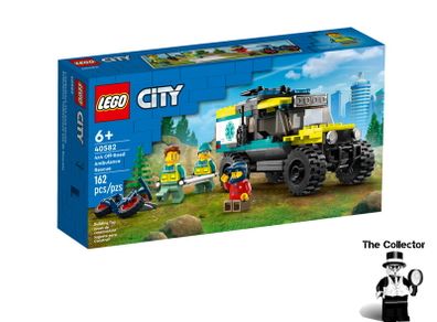 LEGO 4x4 Off-Road Ambulance Rescue Set 40582 Brand New Factory Sealed This Is A Promotional Lego Set You Can Not Buy In Shops Brand New Factory Sealed