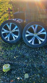 Vw Touareg alloys and tyres