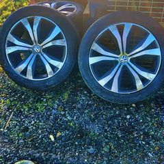 Vw Touareg alloys and tyres