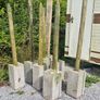 Fence Posts/  Dog Pound. Image 3