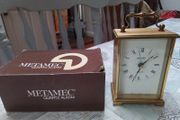 New Metamec Quartz Carriage Clock