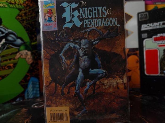 Knights of Pendragon ! Issue #10 ! by Dan Abnett ! Copper Age Horror Comic from 1991 ! by Marvel