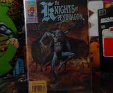 Knights of Pendragon ! Issue #10 ! by Dan Abnett ! Copper Age Horror Comic from 1991 ! by Marvel