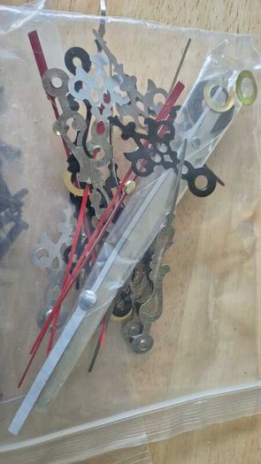 clock mechanisms ( various 10 pcs)