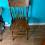 Vintage Oak dining chairs Image 2