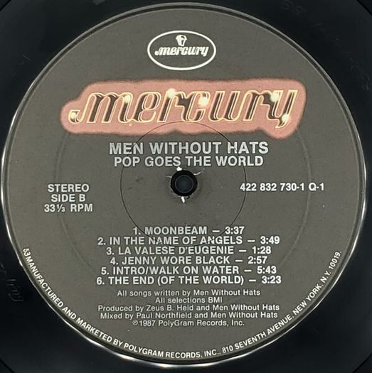 Men Without Hats  Pop Goes The World