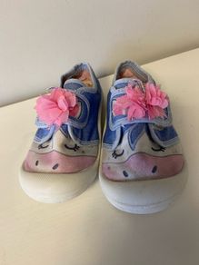 Unicorn canvas shoes girl