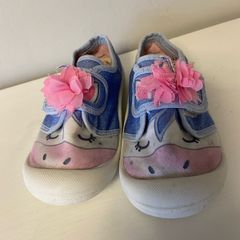 Unicorn canvas shoes girl