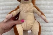 Disney The Wild Benny Squirrel Soft Plush approx. 10" Dirty Damaged Vintage Please see photos