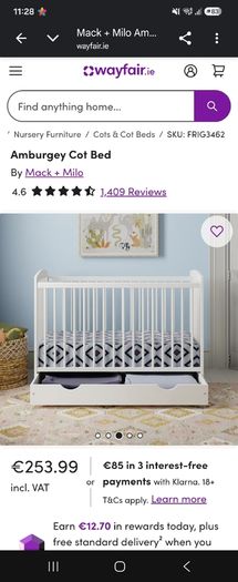 Cot/cotbed