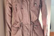 Blush pink quilt lined jacket
